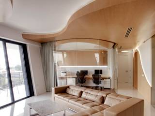 Landscape Apartment at D'leedon, Lim Ai Tiong (LATO) Architects Lim Ai Tiong (LATO) Architects Ruang Studi/Kantor Modern