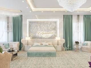 ​Contemporary home design by Katrina Antonovich, Luxury Antonovich Design Luxury Antonovich Design Modern Bedroom