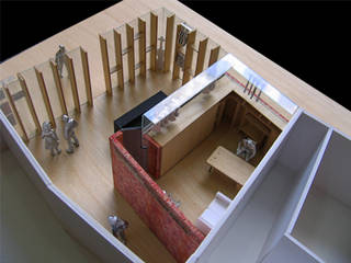 서초동 스튜디오 , (주)건축사사무소 예인그룹 (주)건축사사무소 예인그룹 Stairs Wood-Plastic Composite