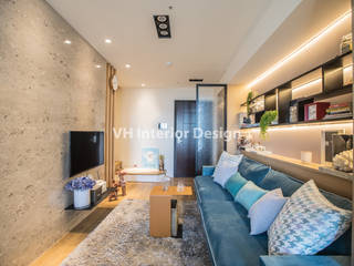 士林黃公館, VH INTERIOR DESIGN VH INTERIOR DESIGN Modern Living Room