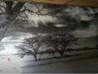 WALLPAPER INSTALLATIONS, Custom Art Framing (Pty) ltd Custom Art Framing (Pty) ltd Modern study/office