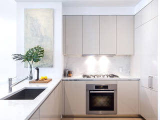 77 Warren Street, GD Arredamenti GD Arredamenti Built-in kitchens MDF