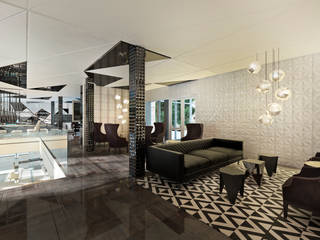 Collection of Work 03, Liquidmesh Design Liquidmesh Design Modern living room