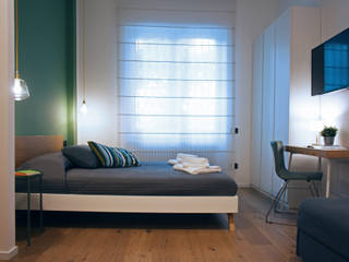 green, studio ferlazzo natoli studio ferlazzo natoli Scandinavian style bedroom