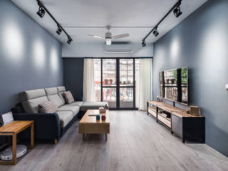 新竹自強路 黎公館, 築室室內設計 築室室內設計 Minimalist living room