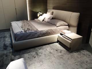 Alpha Details Nowoczesna sypialnia Beżowy