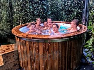 Wood fired hot tubs for sale: If you are looking for something impressive - This is the best offer, TimberIN hot tubs - outdoor saunas TimberIN hot tubs - outdoor saunas สปา