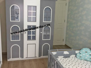 Montessori Çocuk Odası, Poyraz'ın Odası, MOBİLYADA MODA MOBİLYADA MODA Boys Bedroom Wood Wood effect