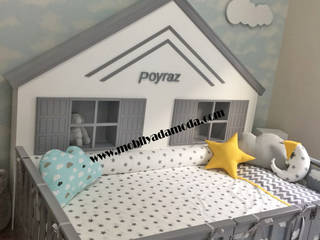 Montessori Çocuk Odası, Poyraz'ın Odası, MOBİLYADA MODA MOBİLYADA MODA غرف الرضع خشب Wood effect