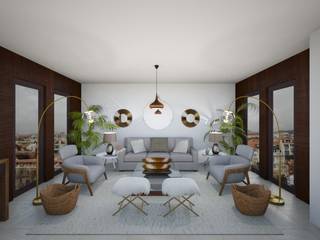 Tezturas • Arquitectura e Decoração de Interiores Scandinavian style living room