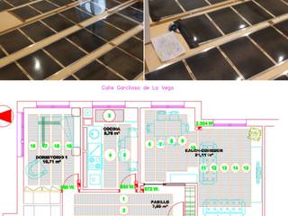 Calefacción suelo radiante / Folio radiante en reforma de vivienda, CECATHER | FOLIO RADIANTE - SUELO RADIANTE ELECTRICO. CECATHER | FOLIO RADIANTE - SUELO RADIANTE ELECTRICO.