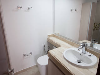 Apartamento Dimaté Gómez, AMR estudio AMR estudio Modern bathroom