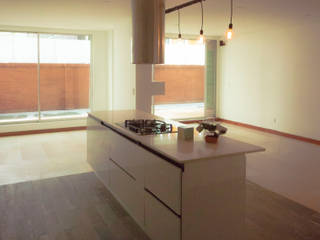 Apartamento Torres Díaz, AMR estudio AMR estudio Built-in kitchens