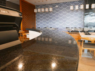 Black Galaxy Granite Bar Counter at Ichiban Shabu-Shabu SM Seaside, Stone Depot Stone Depot ห้องครัว