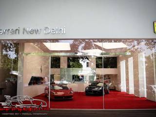 Ferrari Showroom, Sion Projects: modern by Sion Projects,Modern