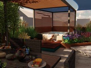 Espace spa et espace piscine dans un jardin !, KAEL Createur de jardins KAEL Createur de jardins