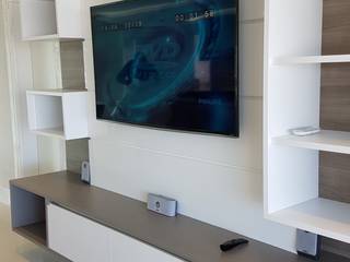 Instalação TV 50" LG + Home Philips, Patek Áudio e Vídeo Patek Áudio e Vídeo