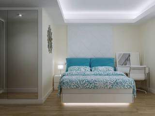 SMART DESIGN FOR LIMITED SPACE @ THE WAVE, EPICENTRUM, KUNINGAN, PT. Dekorasi Hunian Indonesia (DHI) PT. Dekorasi Hunian Indonesia (DHI) Kamar Tidur Modern