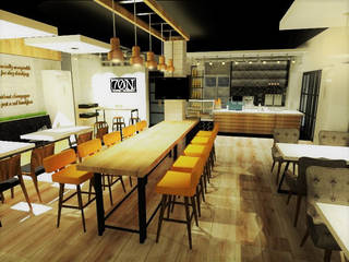 Coffee & Drinkery, TWINE Interior Design Studio TWINE Interior Design Studio Commercial spaces