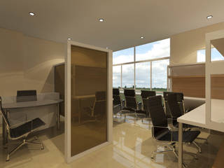 Avatar Technologies, TWINE Interior Design Studio TWINE Interior Design Studio Minimalist study/office