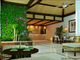 Tropical Garden, NQ décor NQ décor