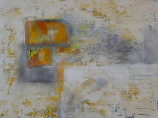 Abstract Painting, KLA contemporary art KLA contemporary art Paredes y pisos de estilo minimalista