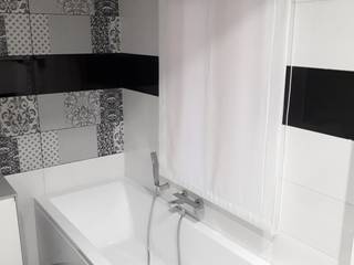 Appartamento duplex., Matafora Tessili e Dintorni Matafora Tessili e Dintorni Modern bathroom Textile White Textiles & accessories