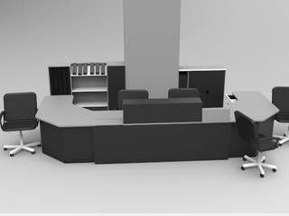 Office Furniture, Zehra AYAZ Zehra AYAZ Commercial spaces