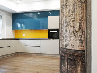 Ristrutturazione appartamento 120 mq, Fabiola Ferrarello Fabiola Ferrarello Modern Dining Room