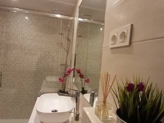 Reforma de baño con ducha, M.Angustias Terron M.Angustias Terron Modern bathroom Granite