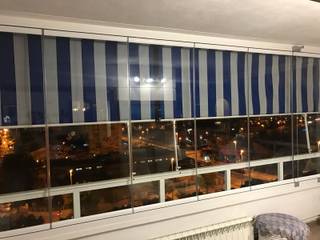 Cortinas de Cristal - Alicante, Vitroglass - Fabricante de Cortinas Cristal Vitroglass - Fabricante de Cortinas Cristal Дома в стиле модерн