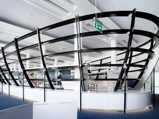 Verkehrsmuseum Dresden - Dauerausstellung Schifffahrt, Marius Schreyer Design Marius Schreyer Design Espaços comerciais