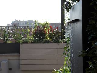 Terraza de vivienda - Fuente, La Habitación Verde La Habitación Verde Moderner Garten