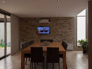 Obra Los Naranjos Canning, Estudio MLP Estudio MLP Modern Living Room