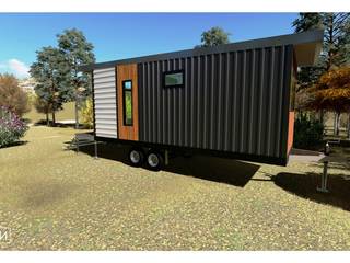 VAGOON #4, VAGOON HOUSE VAGOON HOUSE Prefabrik ev