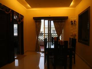 Mr. Gupta Kondapur Naani, Ghar Ek Sapna Interiors Ghar Ek Sapna Interiors Ingresso, Corridoio & Scale in stile moderno