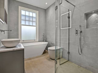 Case Study: Richmond, BathroomsByDesign Retail Ltd BathroomsByDesign Retail Ltd Casas de banho modernas