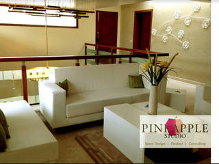 HNI residential, PINKAPPLE PINKAPPLE Modern living room