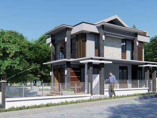 2 STOREY MYRA HOUSE, Yaoto Design Studio Yaoto Design Studio Moderne huizen