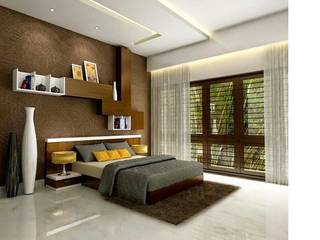 Independent Villa - Pune, DECOR DREAMS DECOR DREAMS 모던스타일 침실