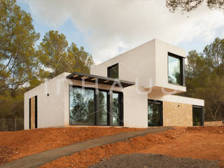 Modelo Estepona en Mallorca, Casas inHAUS Casas inHAUS Casas prefabricadas