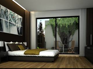 SMA 116, Fi Arquitectos Fi Arquitectos Modern style bedroom