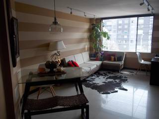 Sala comedor y estudio Omar Interior Designer Empresa de Diseño Interior, remodelacion, Cocinas integrales, Decoración