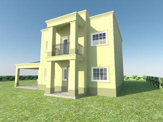 CASA G, ESPACIO ARQ - Estudio ESPACIO ARQ - Estudio Detached home اینٹوں