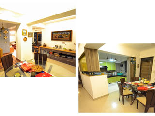 Apartment | Greater Noida, Inno[NATIVE] Design Collective Inno[NATIVE] Design Collective Cocinas de estilo moderno