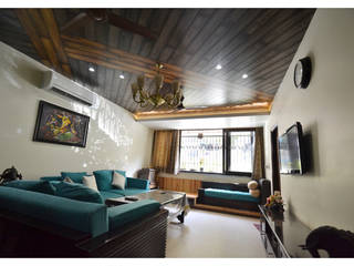 Apartment | Delhi, Inno[NATIVE] Design Collective Inno[NATIVE] Design Collective Living room