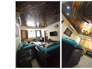 Apartment | Delhi, Inno[NATIVE] Design Collective Inno[NATIVE] Design Collective Livings de estilo clásico