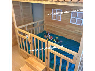 Doğal Ağaç Montessori Bebek Odası, Yankı'nın Odası, MOBİLYADA MODA MOBİLYADA MODA غرف الرضع