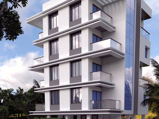 Proposed Residential at Amravati., Space Alchemists Space Alchemists モダンな 家