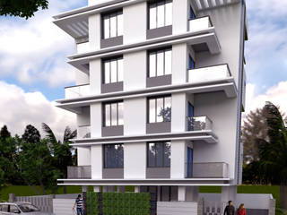 Proposed Residential at Amravati., Space Alchemists Space Alchemists Modern houses